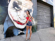Gianna Nicole Showing Off Her Round Juicy Ass In The Streets