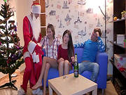 Russian Babes Fucking At A Party