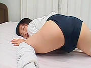 Japanese Getting Filled With Warm Cream