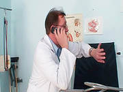 Slim Doll Having A Full Exam