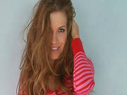 Young Doll Stroking Her Warm Vag