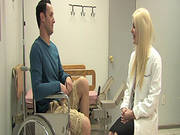 Busty Blonde Pleases Horny Patient
