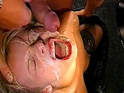 Blondie Gets Fucked And Covered In Jizz