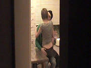 Slim Doll Banged In The Kitchen