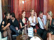 Young Babes Enjoying Sex Party