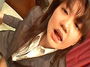 Hairy Japanese Gets Fucked And Splashed