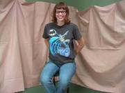 Petite Nerdy Girl Peeing And Spreading