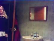 2 Girls Caught In On Hidden Cam In Bathroom