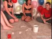 Teen Cutie Losing Truth Or Dare Licks Boobs