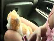 Girlfriend Sucks In Car Before Moving To The Bedroom To Get Fuck