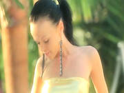 Oiled Model And Her Sexy Peeing Stream -7