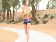 Nicole Goes Naughty In Outdoor