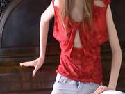 Talented 18yo Skinny Coed