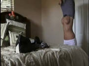 Dude Spytapes His Roommate And Gets Her To Suck His Dick And Fuc