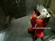Blonde In Stockings Gets Thrashed Hard By Men With Huge Cocks Th