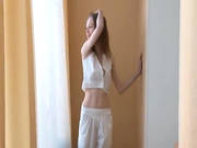 Gaunt Super Girl Naked On The Floor -2
