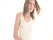 Carlie Angel Glamour In Pink Kneesocks