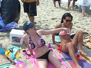 Wild Amateur Babes Flashing Their Perfect Natural Tits