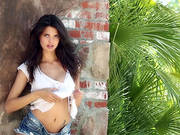 Karmen Goes Solo In This Erotic Video Wearing Teeny Tiny Shorts
