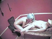 Horny Slut With Blue Wig And Perfect Perky Tits Gets Eaten Out By Young Guy