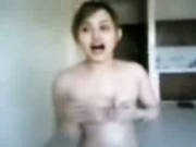 Topless Gf With Sexy Tits Does Blowjob