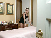 Hot Chick Fucked In The Massage
