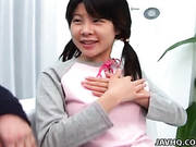 Cute Teen In Pigtails Fondled And Titty Sucked