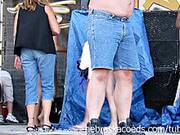Fresh Real Women Competing In Biker Rally Wet Tshirt Contest