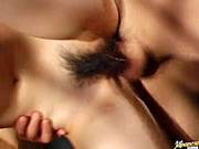 Asian Chick Gets Massive Blowjob