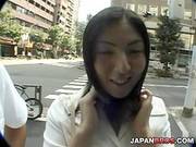 Japanese Babe Shows Naked Body On Streets