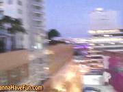 Sexy Amateur Teens Party On The Town