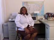 Sexy Black Bbw Plays With Her Wet Pussy