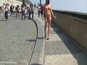 Naughty Sweet Babes Naked On Public Streets