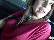 Experienced Emo Latina Sucks A Dick In A Car!