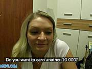 Publicagent: Nicole Fucks My Big Cock To Pay For A Flat