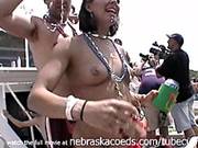 Real Random Party Girls Naked In Public