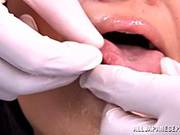 Curious Japanese Av Model Gets Fucked In Dental Office