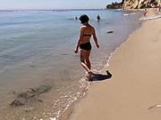 Atkgirlfriends Video: Coco Is Ready To Go For A Walk On The Beach