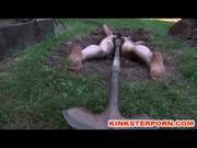 Bdsm Outdoor Humiliation Dig Slave Dig