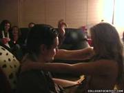 Teenaged Girls Compete In Strip Tease Contest