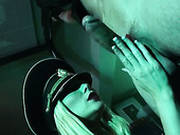 Cum-addicted Dominatrix Gives Her Slave A Nice Blowjob
