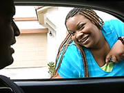 Thickalicious Black Hoe With Braids Gets Mouth Fucked Hard