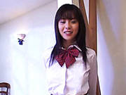 Petite Asian Student Chick Gets Her Hairy Muff Fucked With Vibrator