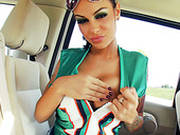 Sexy Angelina Masturbatesher Wet Pussy In Car And Got Fucked Hard