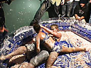 Spoiled Foamy Girls Fight In The Ring At The Steamy Hot College Party