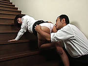 Lewd Japanese Hottie Sucks A Dick And Gets Her Pussy Lips Stretched
