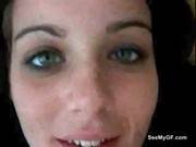 Smocking Hot Brunette Girlfriend Masturba 