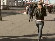 Hot Brunette Fucking In Public Bathroom