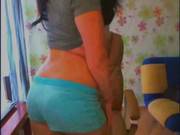 Brunette Girl Big Tits Webcam Striptease