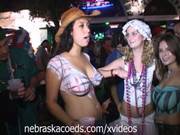 Halloween Key West Following Model Around